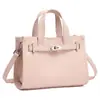 Bolso de Mano de Cuero Genuino Nuevo de Lujo Ligero para Mujer 2026 Bolso Kelly Vintage Bolso de Hombro de Piel de Vaca de Primera Capa Bolso Cruzado
