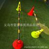Varilla marcadora de obstáculos para entrenamiento de equilibrio para niños, barra de seguimiento retráctil para equilibrio, cubo marcador, auxiliar para patinaje sobre ruedas