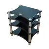 Gabinete de Altavoz de Audio Hi-Fi Soporte para Amplificador de Subwoofer Rack de Trípode Soporte para Equipo Patas Pies con Picos Amortiguadores