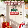 Decoraciones de Madera de Papá Noel para Fotos, Atrezzo para Montaje de Escenas y Ambiente en Tiendas y Centros Comerciales