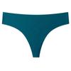 Roupa Íntima Sexy Exportação Atacado T-Back Seda de Gelo Sem Costura Tamanho Grande Respirável Algodão no Fundilho Esportiva Cintura Baixa Fio Dental Feminino