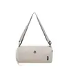2026 Bolso Cilíndrico Nuevo Bolso de Mano para Mujer Bolso de Hombro Único Bolso Cruzado para Teléfono Bolso Pequeño Color Sólido Textura Popular Bolso Pequeño