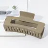 Pinza Grande Cuadrada Mate Personalizada para el Cabello, Pasador, Pinza Cuadrada para el Cabello, Pinza de Tiburón Cuadrada Mate al por Mayor Transfronterizo de Amazon