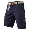 Calças Masculinas Transfronteiriças com Múltiplos Bolsos Verão Novo Corte Reto Shorts de Trabalho Shorts Esportivos Shorts Casuais para Homens