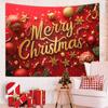 Tapeçaria festiva de Natal pôster de decoração de Natal banner de decoração de festa de Feliz Natal tecido de fundo