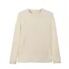 Top de capa base para mujer para otoño e invierno con cuello alto pequeño, hecho de Lyocell y DeRong, cepillado por ambos lados, corte ajustado, versátil, engrosado y cálido