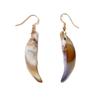 EZ5365 Nuevos pendientes de concha de mar, estilo europeo y americano, exagerados, para mujer, estilo bohemio, para playa y vacaciones.