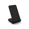 Carregador sem fio vertical de bobina dupla japonês e coreano, carregamento rápido de 10W, suporte de mesa para celular, carregador sem fio vertical