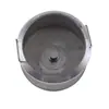 Secador centrífugo industrial para aceite accesorios universales tubo de calefacción aspas del ventilador cabeza cruzada pastillas de freno polea de correa tambor de acero inoxidable