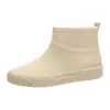 Moda Transfronteriza Moda Japonesa y Coreana Botas de Lluvia para Mujer Combinan con Todo Suela Suave Zapatos Impermeables Antideslizantes Zapatos de Goma para Cocina Zapatos para Lavar el Coche de Mujer