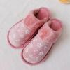 Pantuflas de Algodón a Cuadros de Otoño e Invierno para Mujer, Pantuflas Cálidas de Suela Gruesa para Interior, para Pareja, para Casa, con Forro de Piel, Engrosadas y Cálidas