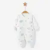Mameluco para bebé para primavera, otoño e invierno, pijama de algodón para recién nacido, ropa cálida unisex para otoño, conjunto de mameluco, ropa para bebé