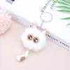 Encantador Dibujo Animado de Celebridad de Internet Colgante de Llavero de Peluche para Mochila Cadena de Teléfono Accesorio Pequeño