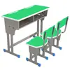 Mesas e Cadeiras de Sala de Aula para Alunos do Ensino Fundamental e Médio, Salas de Aula, Escolas, Assento Individual e Duplo, Treinamento, Reforço Escolar, Cursinhos, Mesas de Estudo Domésticas, Fabricantes