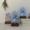 Adornos acrílicos luminosos personalizados basados en imágenes proporcionadas, exquisitos regalos culturales y creativos, luces nocturnas recargables transfronterizas, regalos del Día de San Valentín