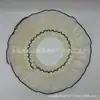 Tela de malla con volantes en stock para cortinas hechas a mano DIY, mosquiteros, decoraciones de sofá, ropa, ribete de encaje plisado al por mayor