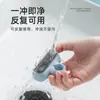 Pequeño Limpiaparabrisas de Espejo Creativo Dos en Uno Artefacto de Limpieza y Descontaminación de Espejos Herramienta Limpiaparabrisas Ventosa Pared Vidrio Limpieza
