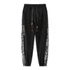 Pantalones Jogger de Marca de Moda Estampado de Otoño Pantalones Casuales Nuevos para Exteriores Sueltos Versátiles Pantalones para Hombre Verano