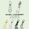 Tirador de cremallera desmontable de agujero redondo extendido, cabeza de cremallera metálica sin herramientas, accesorio universal para bolsos y chaquetas