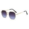 Lentes de Sol con Armazón Pequeño Retro de Alta Gama Cuadrados Trendy Lentes de Sol de Influencer Ins Moda Estilo Urbano Unisex Gafas para Fiesta