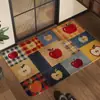 Tapete de Chão Absorvente para Banheiro com Desenho de Dachshund Estilo Retrô de Alta Qualidade Resistente a Manchas Antiderrapante Tapete para Pés Tapete de Porta para Banheiro de Secagem Rápida
