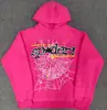 Sudadera con capucha de forro polar grueso de peso pesado 450 g, original de ultramar, para hombre, con estampado de espuma de Araña Sp5Der