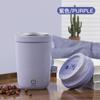 Taza mezcladora de agua automática, recargable, portátil, multifunción, eléctrica, taza de café con revestimiento 316, sellada.