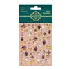 Redanco5D Embutido Popular Adesivos para Nail Art Abóbora de Halloween Fantasminha Adesivos Estéreo para Unhas Dr1283