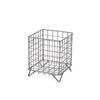 Cesta de Armazenamento para Cápsulas de Café, Cesta de Ferro com Quatro Pés, Porta-Maquiagem, Cesta Organizadora de Armazenamento para Mesa de Metal