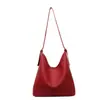 Bolsa Tote Texturizada Retro Coreana para Mulheres Verão 2025 Nicho High-End Versátil para Trabalho Ombro Transversal