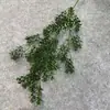 2026 Plantas Verdes Artificiales Verde Oscuro para Decoraciones de Boda, Arreglos Florales Estilo Bosque, Paisajismo de Salón de Bodas, Flores de Plástico, Hojas Verdes Oscuras Artificiales