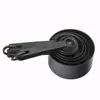 Herramientas para hornear juego de 10 piezas negro diez piezas juego de cuchara medidora de plástico taza medidora bol medidor herramienta de pesaje para hornear