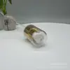 24 Dientes como Tapa Cabeza Ji Gong Tapa Polvo Bomba Dorada Galvanizada Cabezal de Bomba para Loción Bomba de Loción Bomba Dosificadora Líquido Base Borde Dorado