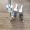 Llave de carraca de nailon para grifo, diámetro 11 mm, vaso, broca hexagonal, mango de taladro