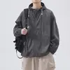 Ropa Protectora Solar Ligera de Seda de Hielo para Exteriores para Hombre Verano 2026 Chaqueta Protectora Solar Transpirable Anti-UV UPF50+