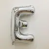 Globos de Letras de 32 pulgadas en Dorado, Plateado, Oro Rosa, Alfabeto Inglés A-Z Globo de Papel de Aluminio Decoración, Venta al por Mayor de Globos Transfronteriza