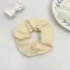 Cuerda para la cabeza versión coreana de simple bm cerdo intestino grueso Anillo para el pelo a cuadros jk anillo para el pelo de intestino grueso banda de goma femenina suministro de puesto accesorios para el cabello al por mayor