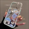 Casa de Gatinho Estilo Livro Vermelho Pequeno Adesivos para Unhas de Gel Prontos Fofos para Caderno Adesivos para Celular Câmera CCD