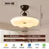 Lámpara de Techo Floral Vintage Estilo Francés, Estilo Crema Mediados de Siglo, Lámpara de Techo de Espectro Completo para Protección Ocular para Sala de Estar, Estudio y Dormitorio Principal