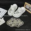 Nuevo Estilo Hebilla para Zueco Compatible Flor Conejo Accesorio Flor de Zapato Decoración Hebilla de Zapato Flor Zapatilla Accesorio DIY Hebilla de Zapato Desmontable