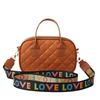 Bolsa da moda bolsa de mão2022 verão comércio exterior bolsa feminina atacado bolsa de ombro feminina textura losango bolsa