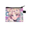 Monedero Mini de Dibujos Animados de Sailor Moon de Verano para Niños y Niñas, Bolsa Estampada para Guardar Monedas