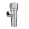 Aço Inoxidável 304 Espessado Torneira de 4 Pontos para Água Quente e Fria, Válvula de Entrada para Aquecedor de Água de Banheiro, Válvula de Parada de Água para Banheiro