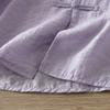 Nueva Camisa Morada Estilo Chino para Mujer 2025 Otoño Nueva Delgada Protección Solar Estilo Nacional Botón Casual de Gama Alta