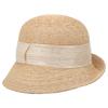 2026 Sombrero de Paja Raffia Estilo Nuevo Unisex con Decoración de Seda y Lino Ala Corta Estilo Británico Protección Solar Sombrero para el Sol