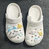 Chinelos de Desenho Animado Transfronteiriços Chiikawa Acessórios Femininos Xiaoba Usachi Giyi Flor de Sapato Fivela de Sapato Fofa