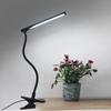 Lámpara de Escritorio LED con Pinza Portátil USB con Pinza Protección Ocular Regulable Lámpara de Estudio para Dormitorio Estudiantil Lámpara de Mesita de Noche Lámpara de Escritorio Regulable