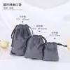 Bolsa de Veludo com Botão de Pressão Espesso para Joias, Saquinho de Veludo para Joias, Bolsa de Embalagem para Joias, Saquinho Pequeno de Tecido de Veludo, Bolsa de Armazenamento para Joias