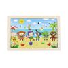 Rompecabezas de madera de 30 piezas y 60 piezas transfronterizo, juguete para niños, rompecabezas de animales de dibujos animados, rompecabezas, rompecabezas, bebé, rompecabezas de educación temprana, regalo