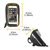 Bolsa para Manillar de Bicicleta de Montaña y Carretera, Bolsa Impermeable para Navegación con Pantalla Táctil, Bolsa para Teléfono Móvil de Bicicleta